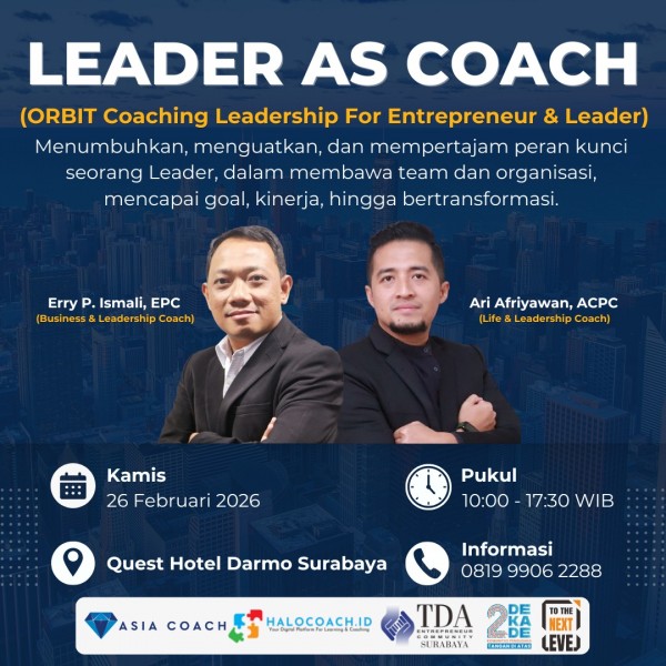 Leader As Coach Surabaya (ORBIT Coaching Leadership)